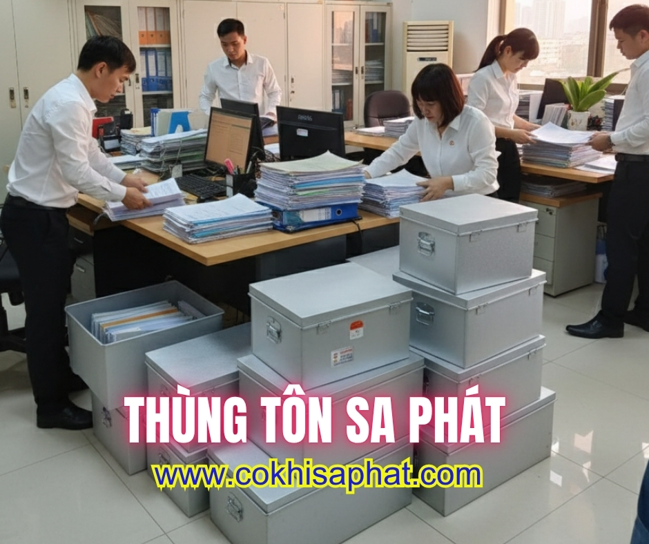 Thùng tôn giá rẻ